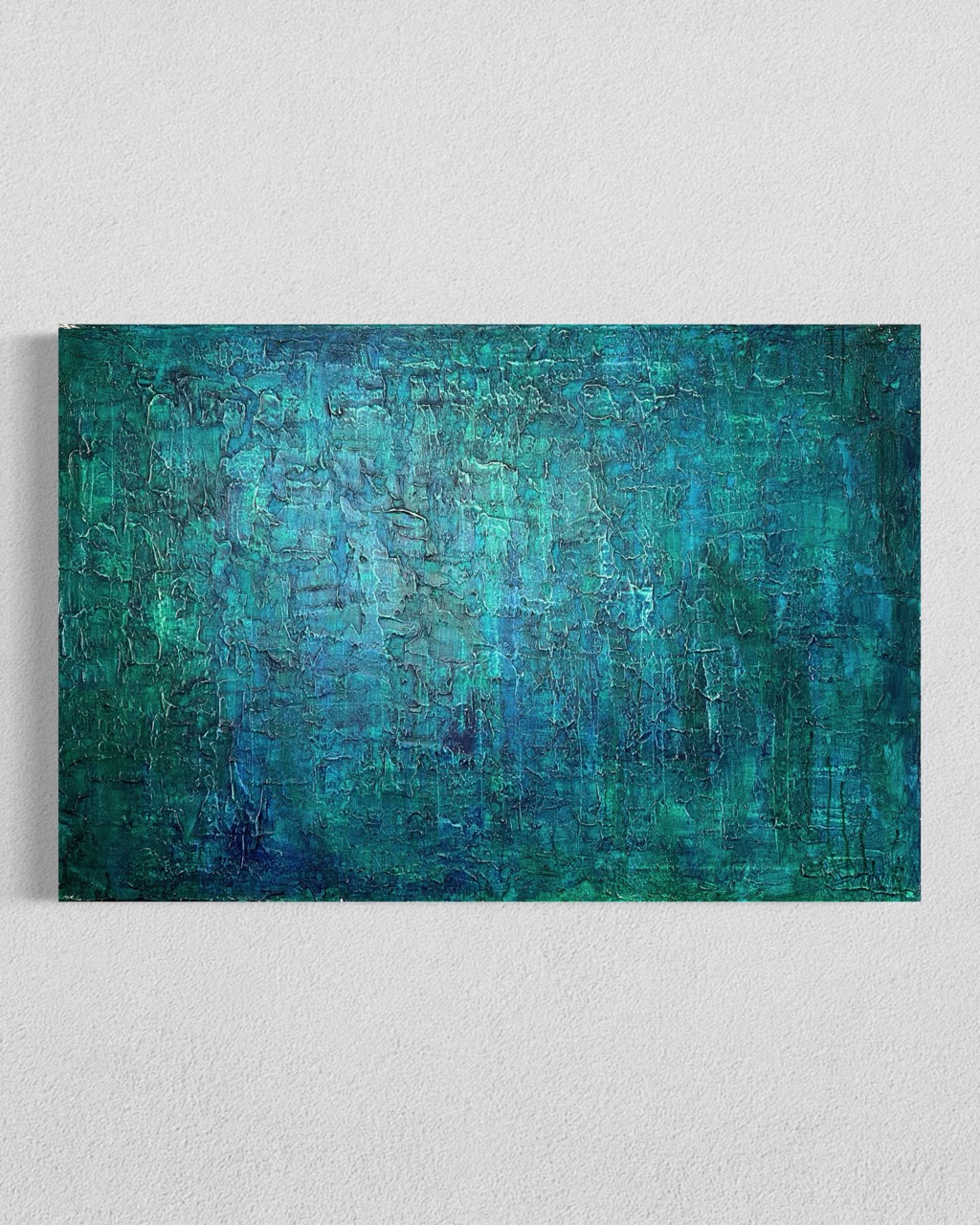 Pfau • 60x90 cm • 700 EUR